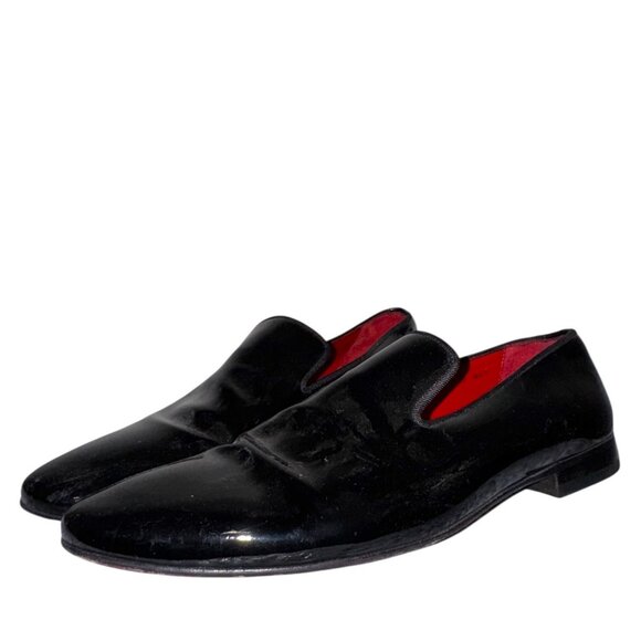 Ron Tomson The Formal Patent Leather Loafer 44 US 11 Slip On Shiny Groom Formal - Picture 4 of 7